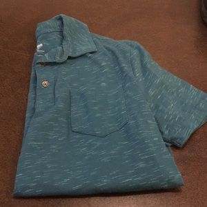 Mossimo Mens short sleeve button up TShirt